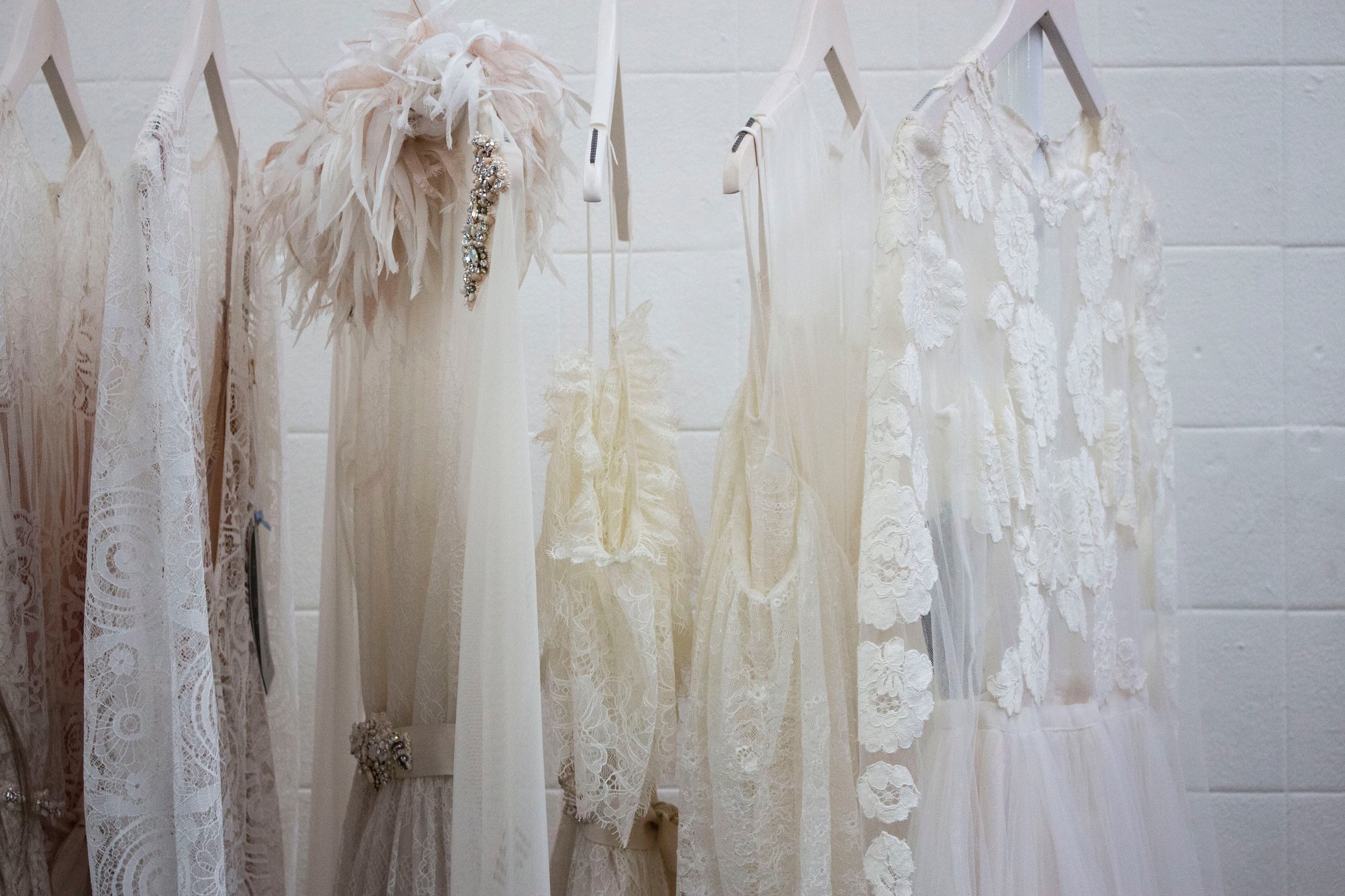 Women's Clothes Hanging on a Rack